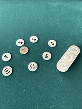 Bus Token Holder and 8 Tokens