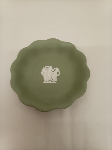 Wedgewood green jasperware - wedgewood,