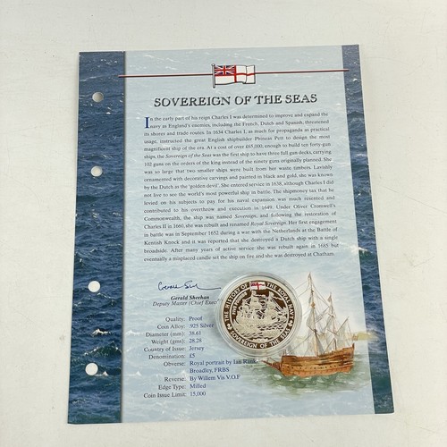 Jersey 2003 silver proof - 2003, £5