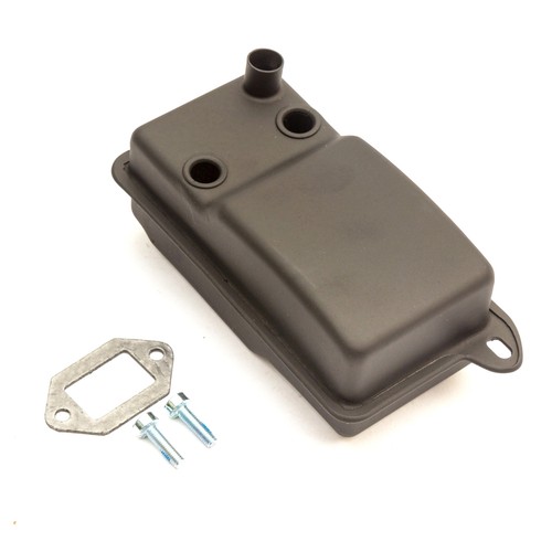 Exhaust muffler silencer - exhaust, with