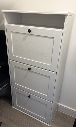 Ikea white shoe cabinet - ikea,