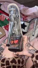 7 Inch Clear Strapless Cherry Pole Dance Stiletto Heel