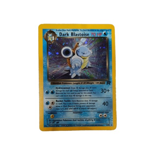 2000 pokemon dark - pokemon, blastoise