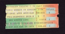 1979 Stevie Wonder concert