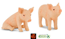 Piglet Pair Pig Farm Toy Model Figures by CollectA Cake Toppers New