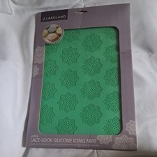 Lakeland lace look silicone Cake icing mat Decorating Stencil - new sealed