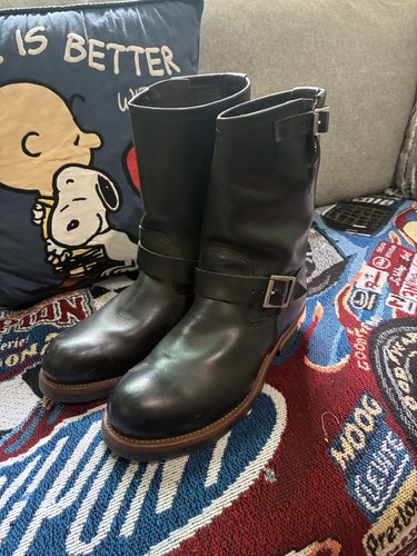 Red wing engineer boots - wing,