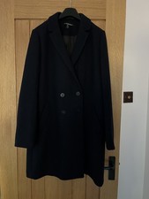 Zara Dark Navy Wool coat size
