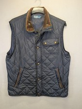 Men’s Polo Ralph Lauren Gilet Size Medium Diamond Quilted Puffer Vest Jacket