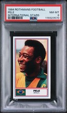 Pele 1984 Rothmans International Stars PSA Football Card