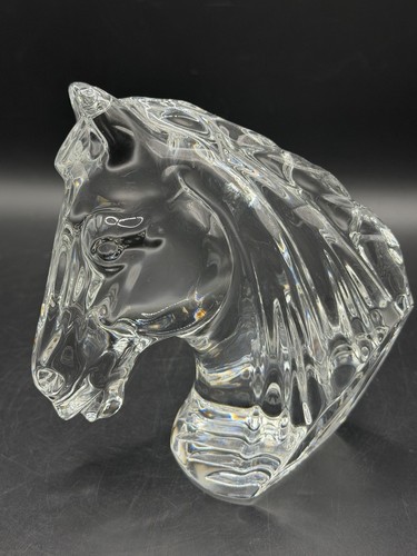 Waterford crystal horse head - horse,