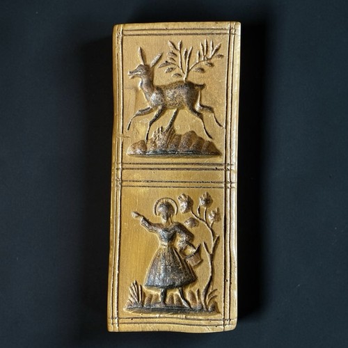 Vintage springerle cookie mold - vintage,