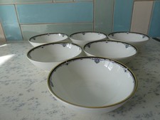 Royal Doulton  Princeton H5098 Small Dessert / Fruit Bowl - Set of Six - VGC