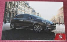 (2018 PRINT) VAUXHALL CORSA (2015 - 2019) OWNERS MANUAL - HANDBOOK - USER GUIDE.