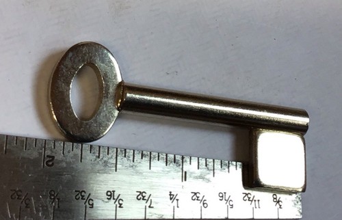 Gauge pipe key blank - 8,