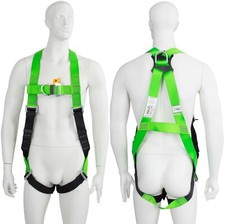 G-Force 2 Point Height Safety Fall Arrest Restraint Scaffold Work Harness M-XXL