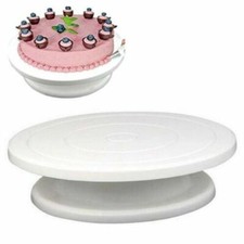 Kitchen Cake Stand Decorating Icing Rotating Revolving Turntable Display 28CM
