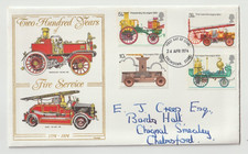 24/4/1974 UK GB FDC - Fire