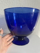 Large Hand Made Cobalt Blue