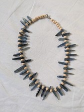 Blue Kyanite Crystal Necklace 41 cm