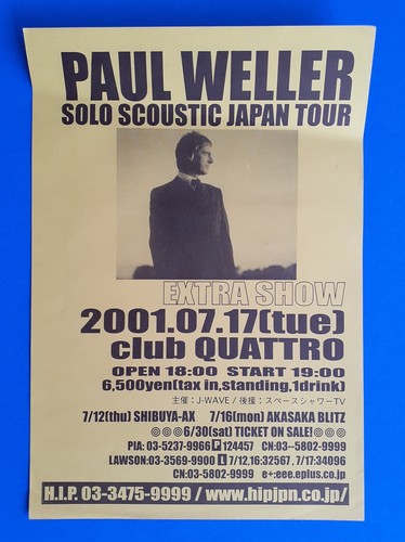 Paul weller solo acoustic - solo,