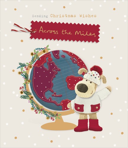 Boofle stood next world map - to,