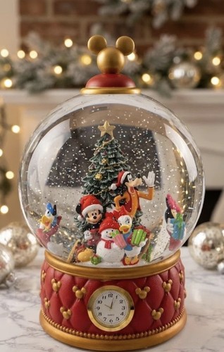 Disney holiday snow globe with - snow,