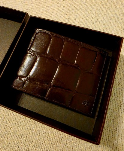 New boxed vintage mulberry - new,
