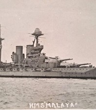 HMS Malaya Battleship Royal