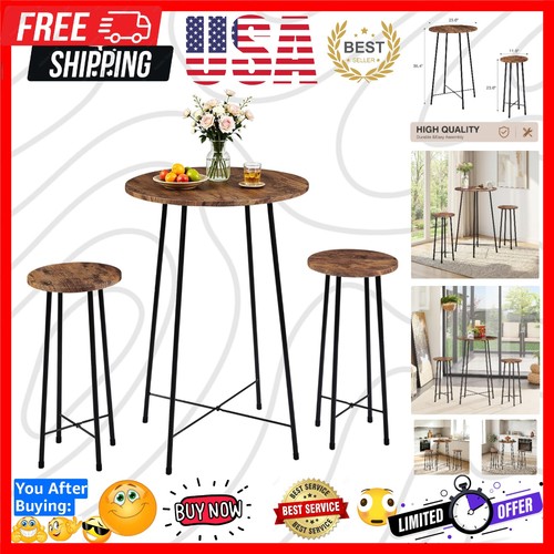 Piece pub table and chairs - and,