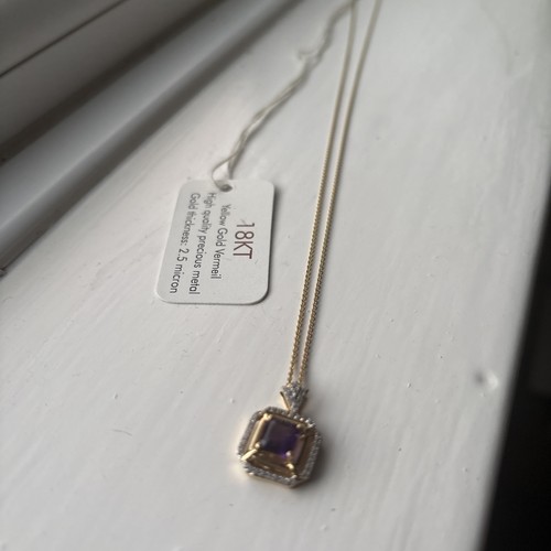 African amethyst rhodium - in,