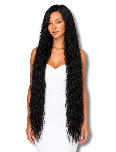 Transparent pre cut lace wig - cut,