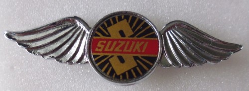 Suzuki non enamel pin badge - suzuki,