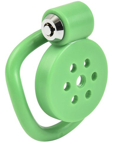 Green beginners chastity cock