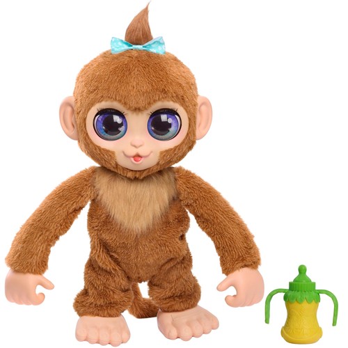 Interactive plush toy - interactive, monkey