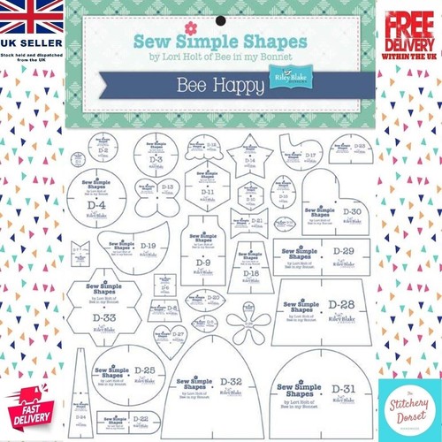 Bee happy sew simple shapes - sew,