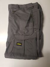 SNICKERS CRAFTSMAN WORK TROUSERS GREY 104 38" WAIST 30" LEG