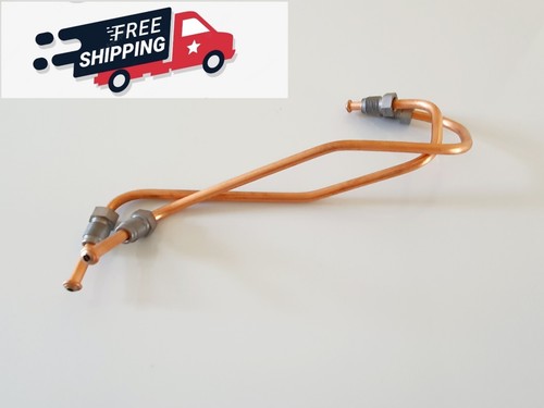 New rear set brake - rear, pipes