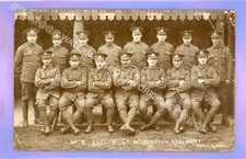 WW1 WAR 6th NORFOLK REGIMENT ARMY SOLDIERS MILITARY RP PHOTO YARMOUTH POSTCARD