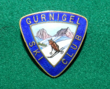 Gurnigel Ski Club Enamel Badge