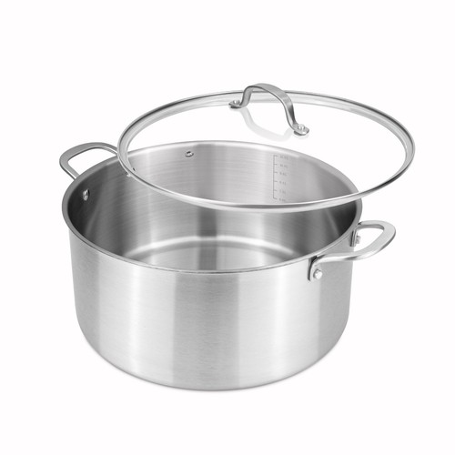 32cm stainless steel stockpot - steel,