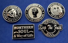 NORTHERN SOUL BADGE - 5 BADGE