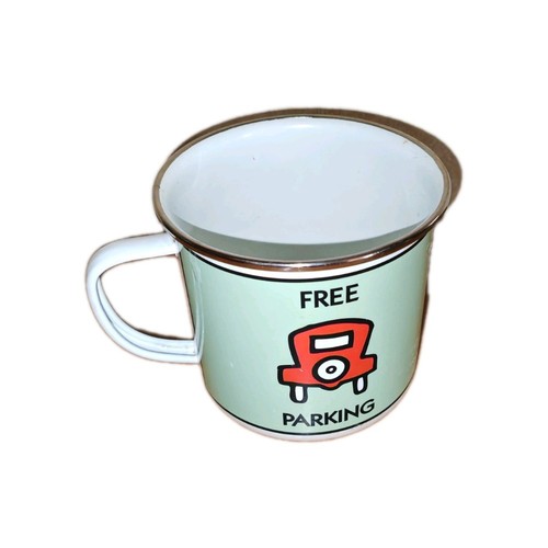 Monopoly free parking enamel - parking,