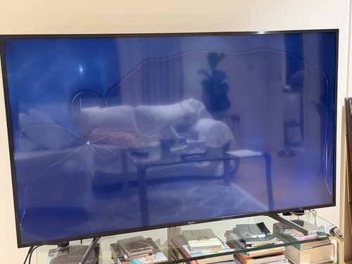 Cracked screen borken sony - borken,