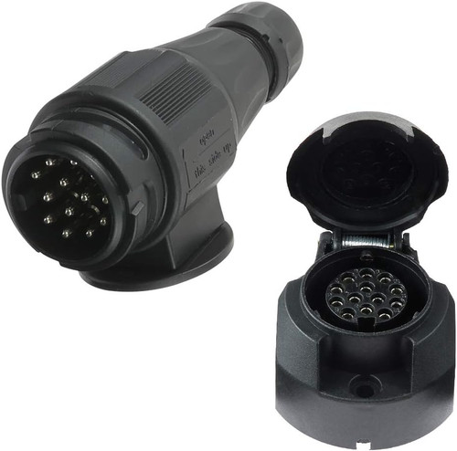 Pin trailer socket and plug - pin,