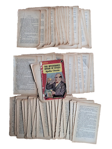 Vintage old book pages - 90+,