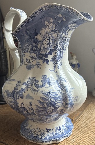 Antique blue white - antique, &