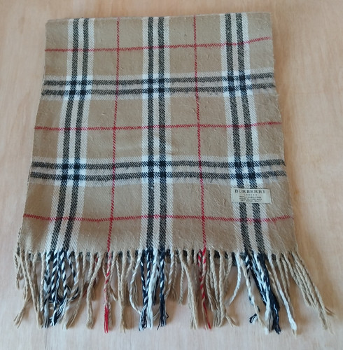 Burberry beige scarf - burberry,