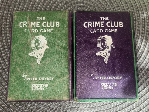 Pepys the crime club card - crime,