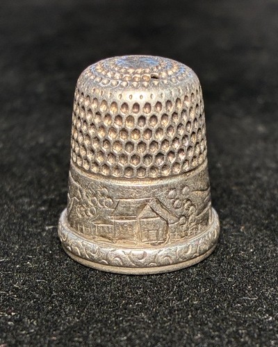 Sterling silver thimble - sterling,